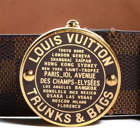 louis vuitton trunks and bags belt